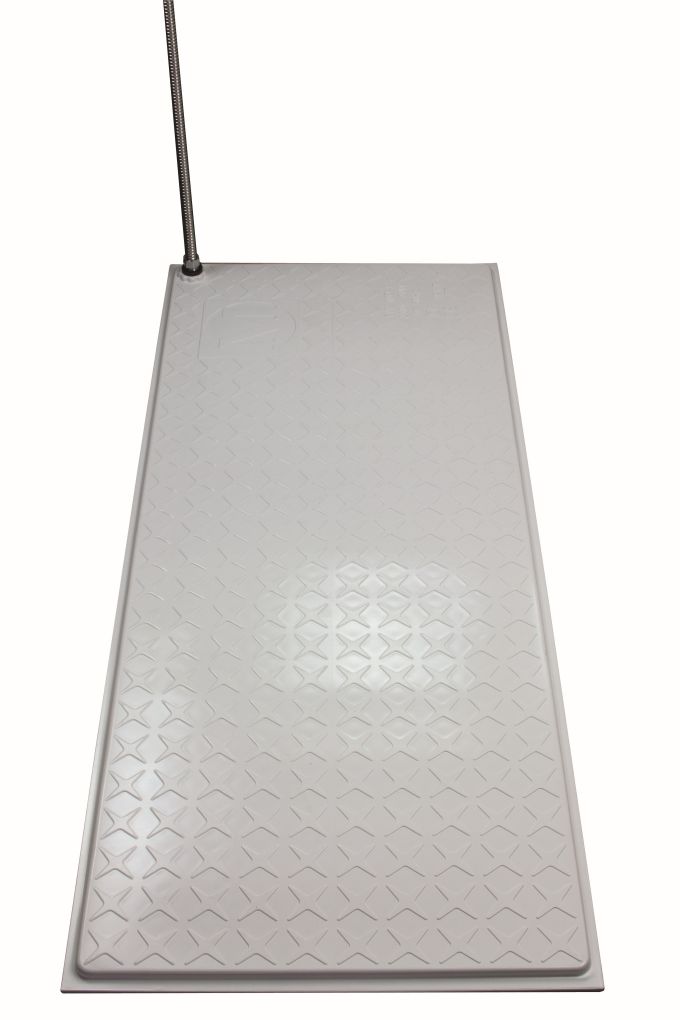 Heizplatte 120x50cm, 110 Watt, links